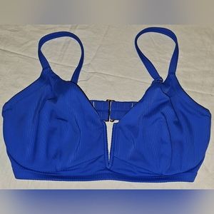 Shade Shore Brilliant Blue Bikin Top Size 38DD
